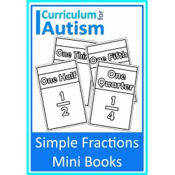 Simple Fractions Mini Books